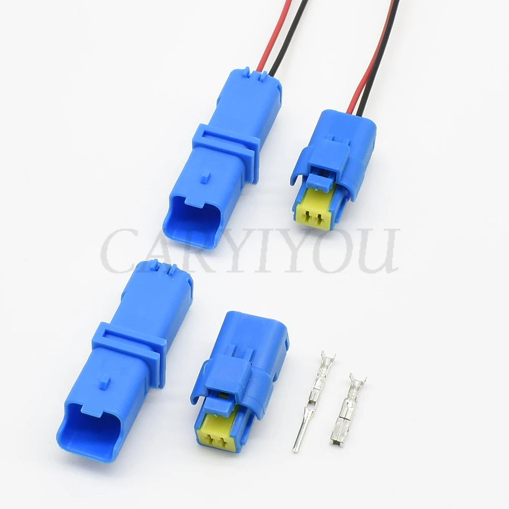 high-quality 2 pin waterproof car connector socket with durable pins for secure Peugeot and Citroen automotive wiring