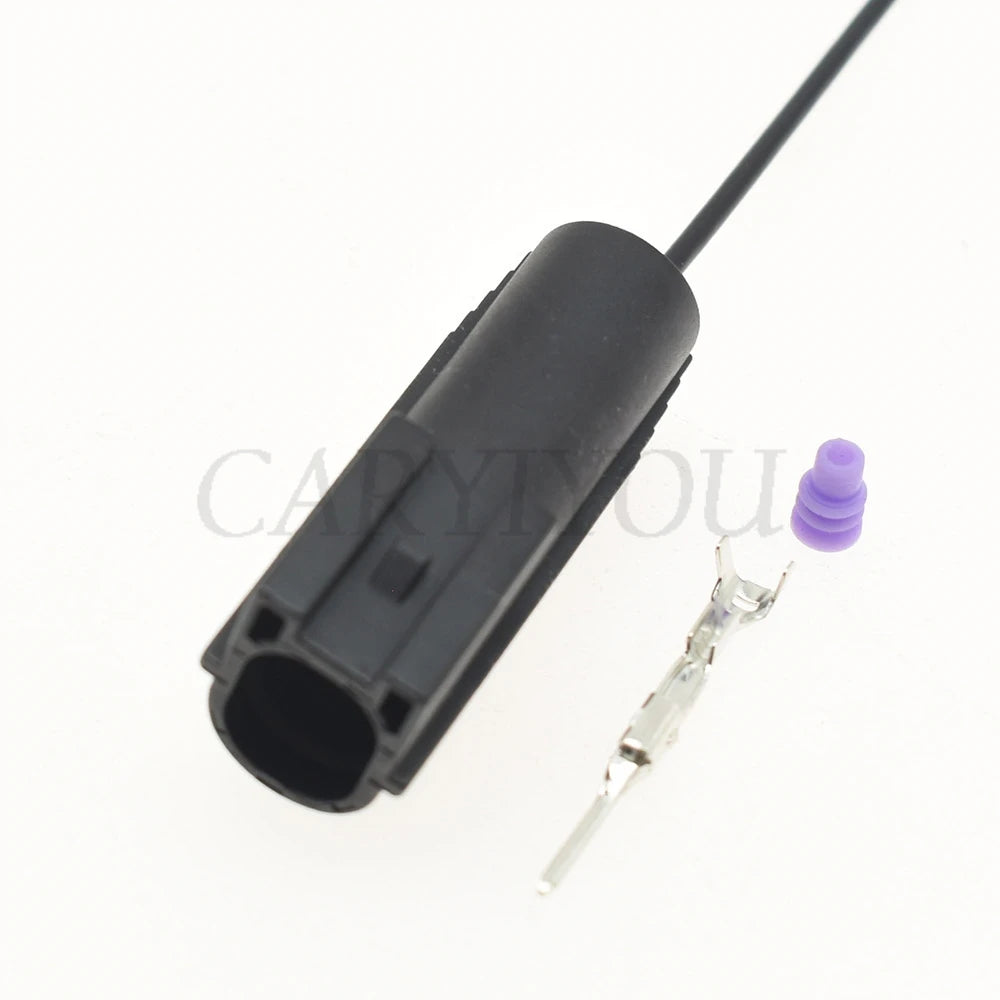 Automotive male and female connector used in vehicle electrical systems for secure terminal connection and high performance
