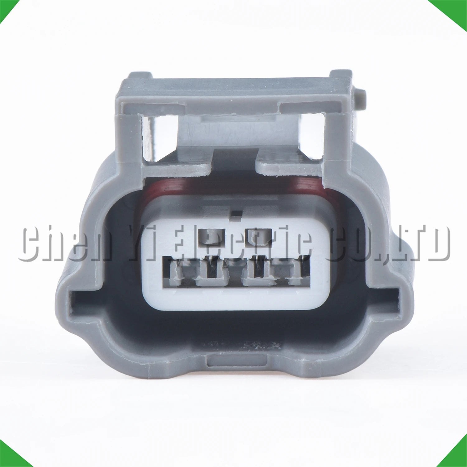 Vehicle light connector plug for secure wiring
