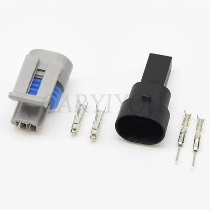 automotive 2 pin water temperature sensor wiring connector plug ensuring reliable and waterproof electrical connections