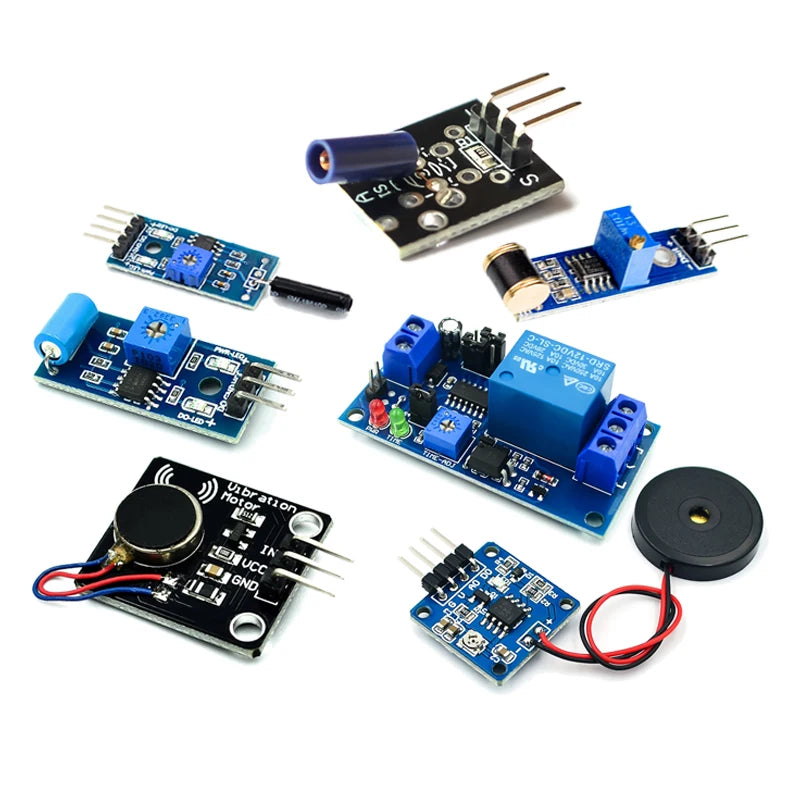 Highly sensitive vibration sensor module SW-18010P SW-420 with normally open/closed alarm output for Arduino and DIY electronics projects