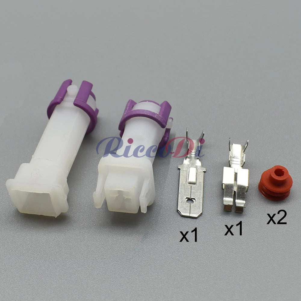 Circular automotive air conditioning cable connector installed in VW vehicle system for reliable wiring performance