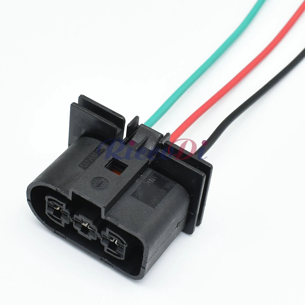 VW Audi 280 Series 3 Pin 6.3mm waterproof male female automotive connector plug 1J0906443 1J0906233