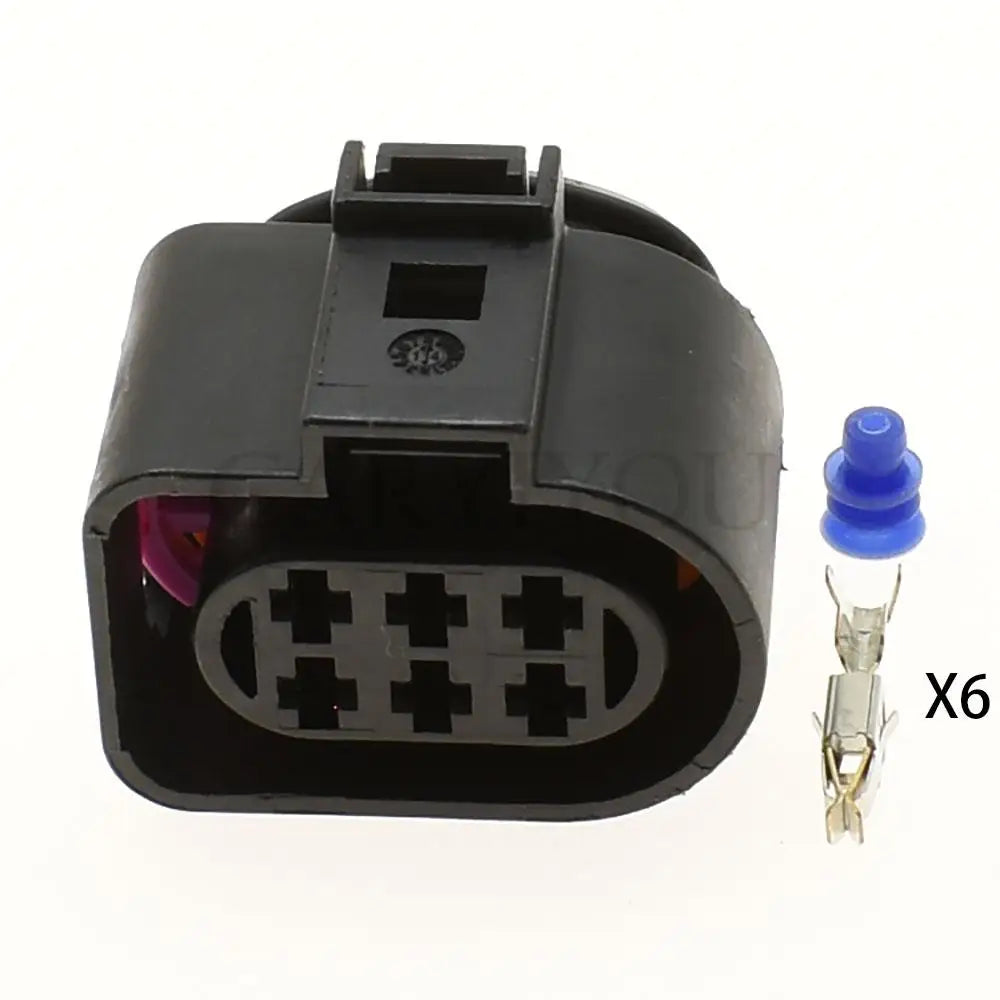 High-quality 6 pin wire cable connector 1J0973833 1J0973733 for VW and Audi, male female sockets