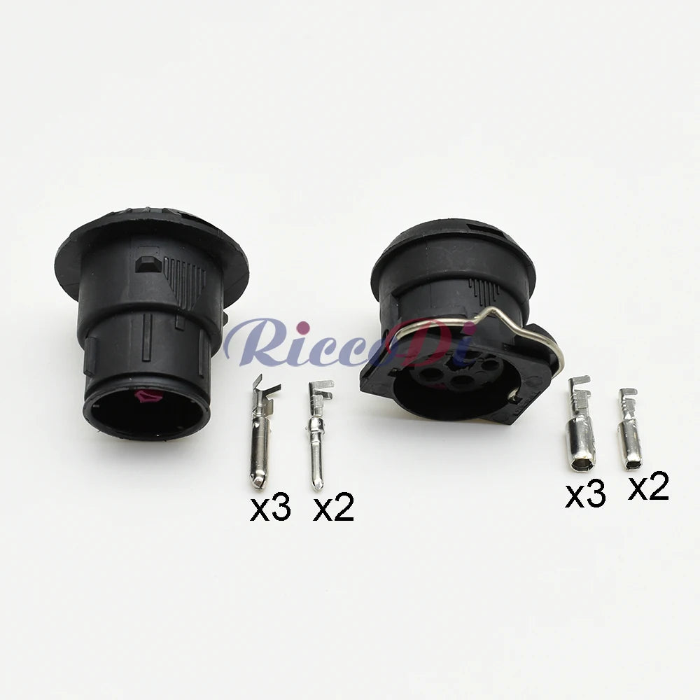 VW J6 automotive 5 Pin headlight assembly wire socket waterproof plug