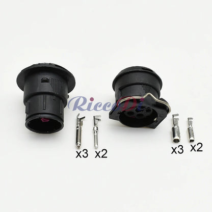 VW J6 automotive 5 Pin headlight assembly wire socket waterproof plug