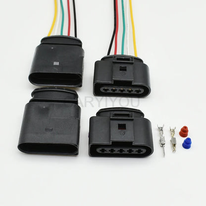 VW SKODA auto 5 Pin ignition coil connector plug 1J0 973 725 waterproof