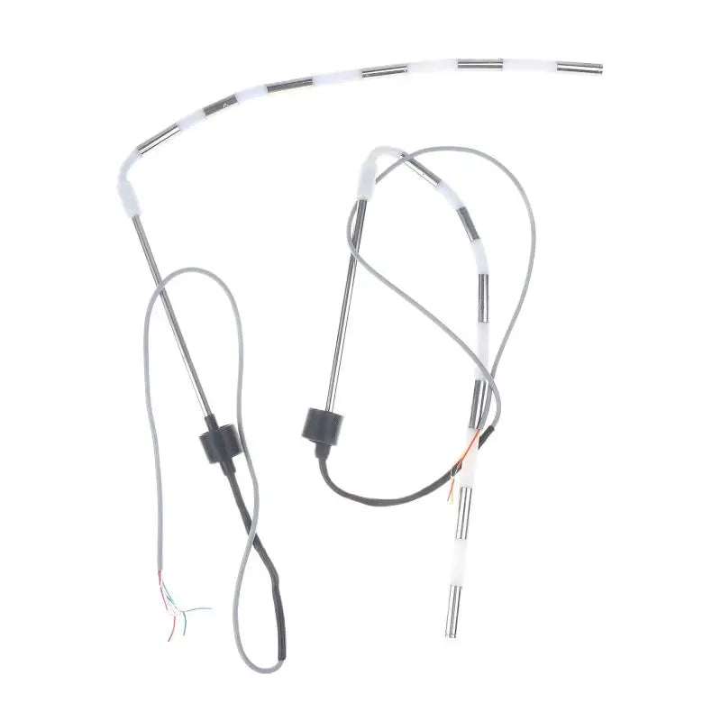 Water level and temperature sensor for solar heater