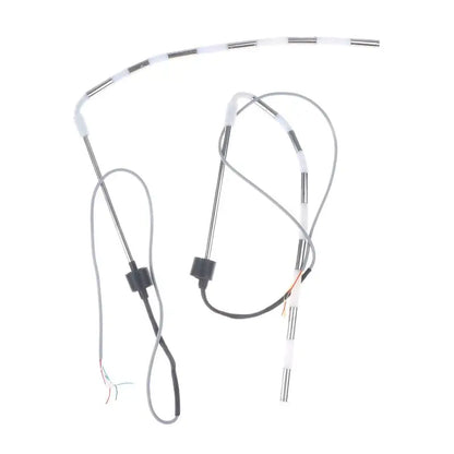 Water level and temperature sensor for solar heater