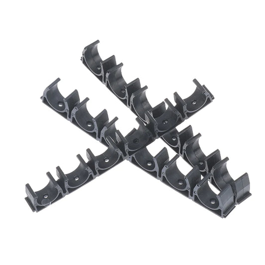Water and gas pipe holder clamp for tubing