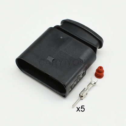 Waterproof 5 Pin auto ignition coil plug sensor connector for VW SKODA