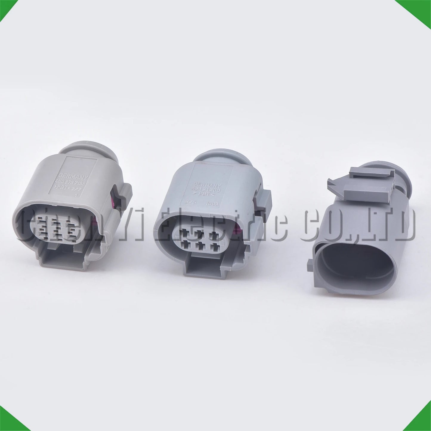Waterproof 6 pin automotive connector plug