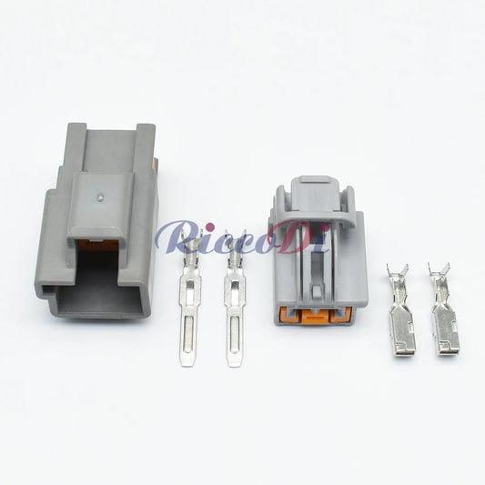 durable EV1 fuel injector wiring connector female 2 pin with waterproof protection for cars