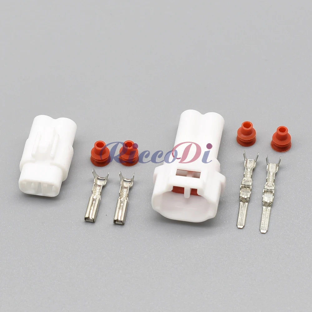 waterproof 2 pin automotive connector plug designed for Honda vehicles with durable male and female terminals