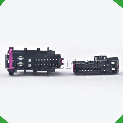 Waterproof automotive door connector plug replacement for reliable wiring