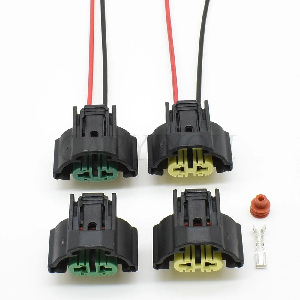waterproof automotive wire connector for H11 H9 fog lamp sockets, ensuring secure wiring