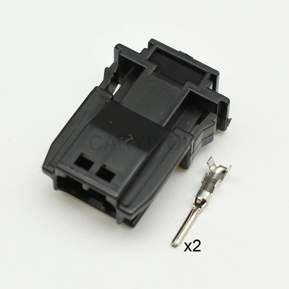 reliable waterproof automotive rearview mirror wiring socket with 2 way connector MX19002P51 / MX19002S51