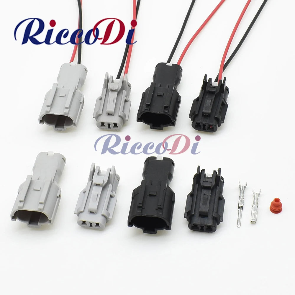 2 pin waterproof electrical sensor wiring connector male female for Hyundai Elantra ensuring reliable signal transmission