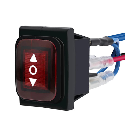 Waterproof 6 pin toggle reverse switch