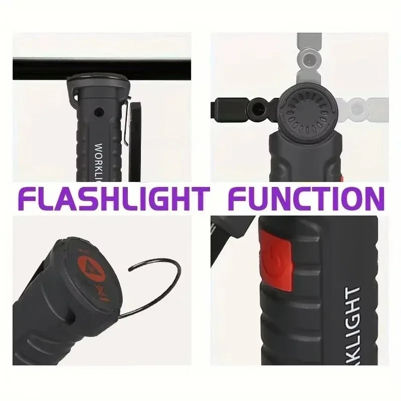 Waterproof UV flashlight for outdoor use