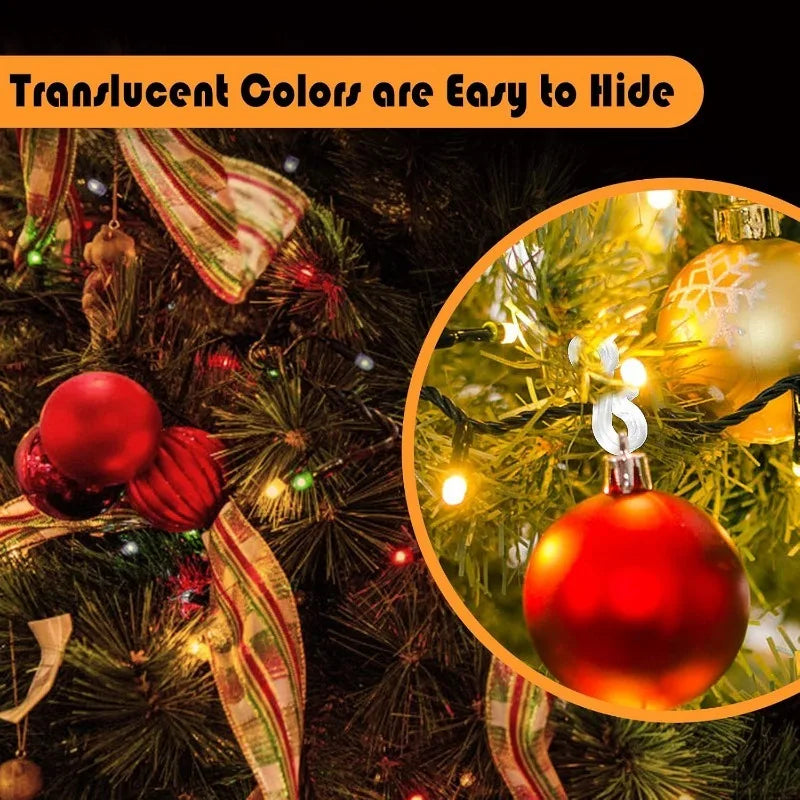 Fasteners for Christmas lights, icicle string, and fairy lights, ideal for wedding and party decoration