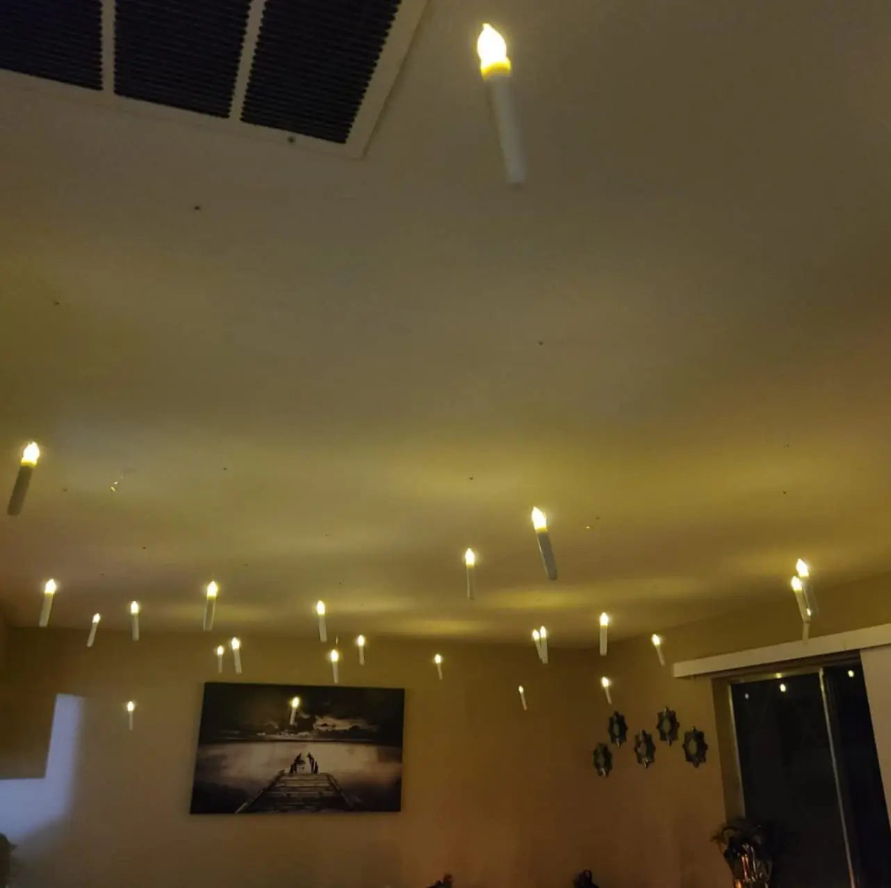 LED candle light for wedding and festive decor