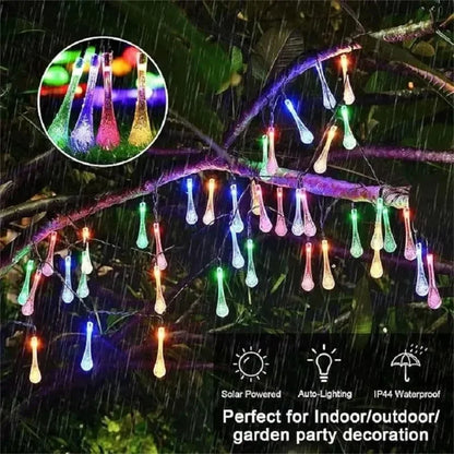 Solar string lights for wedding, party, and garden
