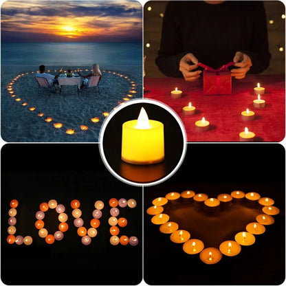 LED candle for wedding and party table decor