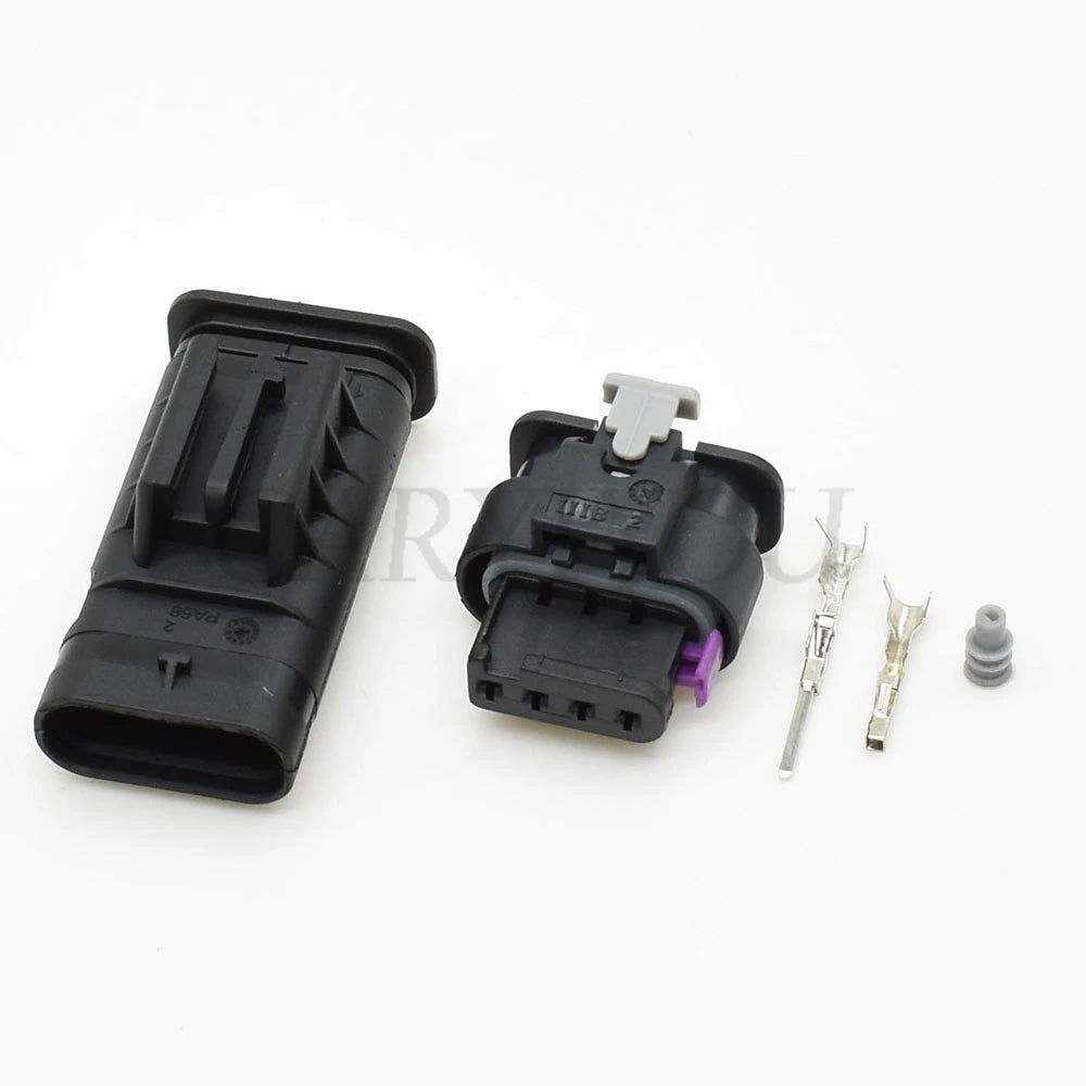 High-quality Weichai 4 Pin Female Male Auto Cable Plug Water Temperature Sensor Connector 1718657-1