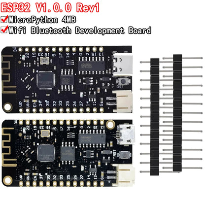 WEMOS Lite V1.0.0 ESP32 development board with WiFi, Bluetooth, CH340G USB interface, 4MB flash, MicroPython support, compatible with Arduino