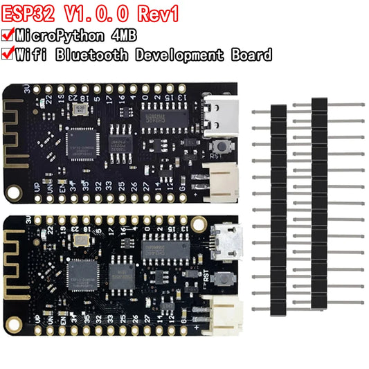 WEMOS Lite V1.0.0 ESP32 development board with WiFi, Bluetooth, CH340G USB interface, 4MB flash, MicroPython support, compatible with Arduino