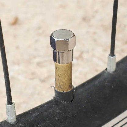 Wheel nozzle decorative valve stem cap