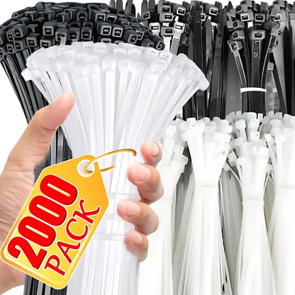 Self locking nylon cable ties heavy duty fastening straps