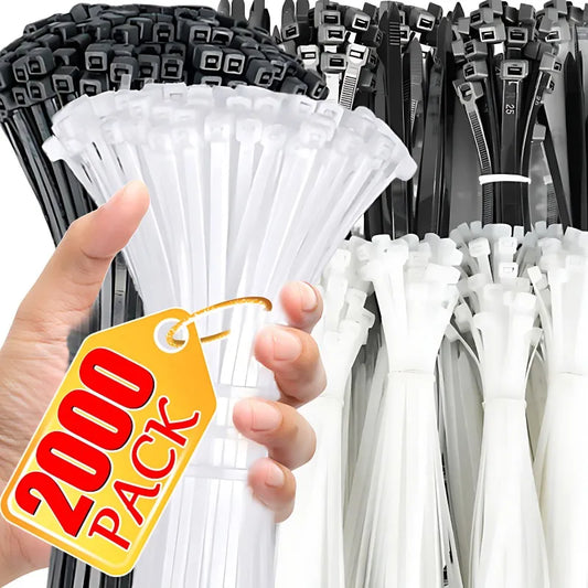 Self locking nylon cable ties heavy duty fastening straps