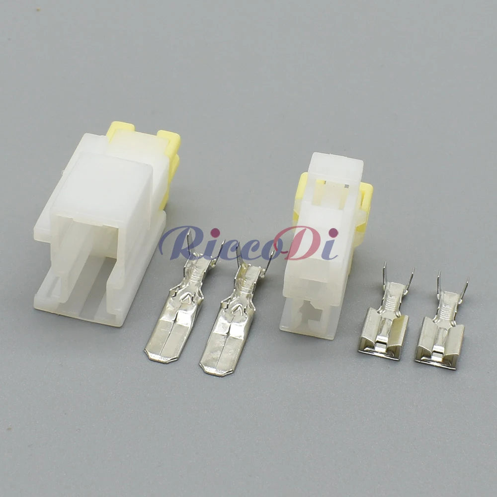 Close-up view of automotive wire harness connector showing precise socket interface for reliable wiring