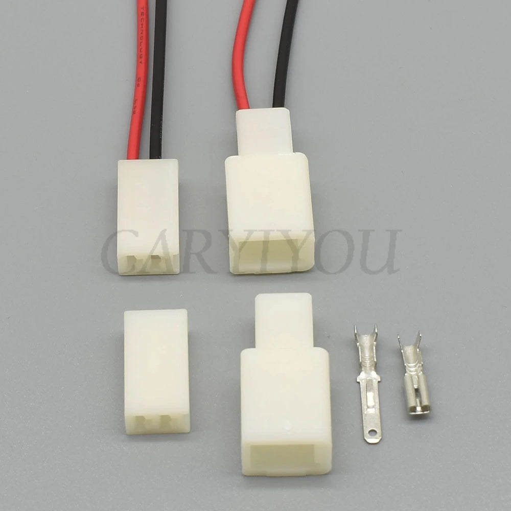 Durable housing and wiring of 2.8 series automotive compressor connector DJ7021-2.8-11/21