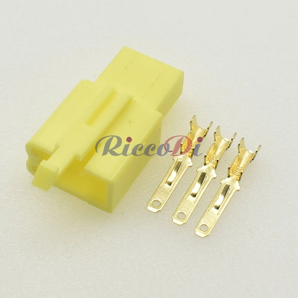 6030-3991 6040-3111 3 pins female male automotive wire harness connector plug used in car wiring systems with plastic housing