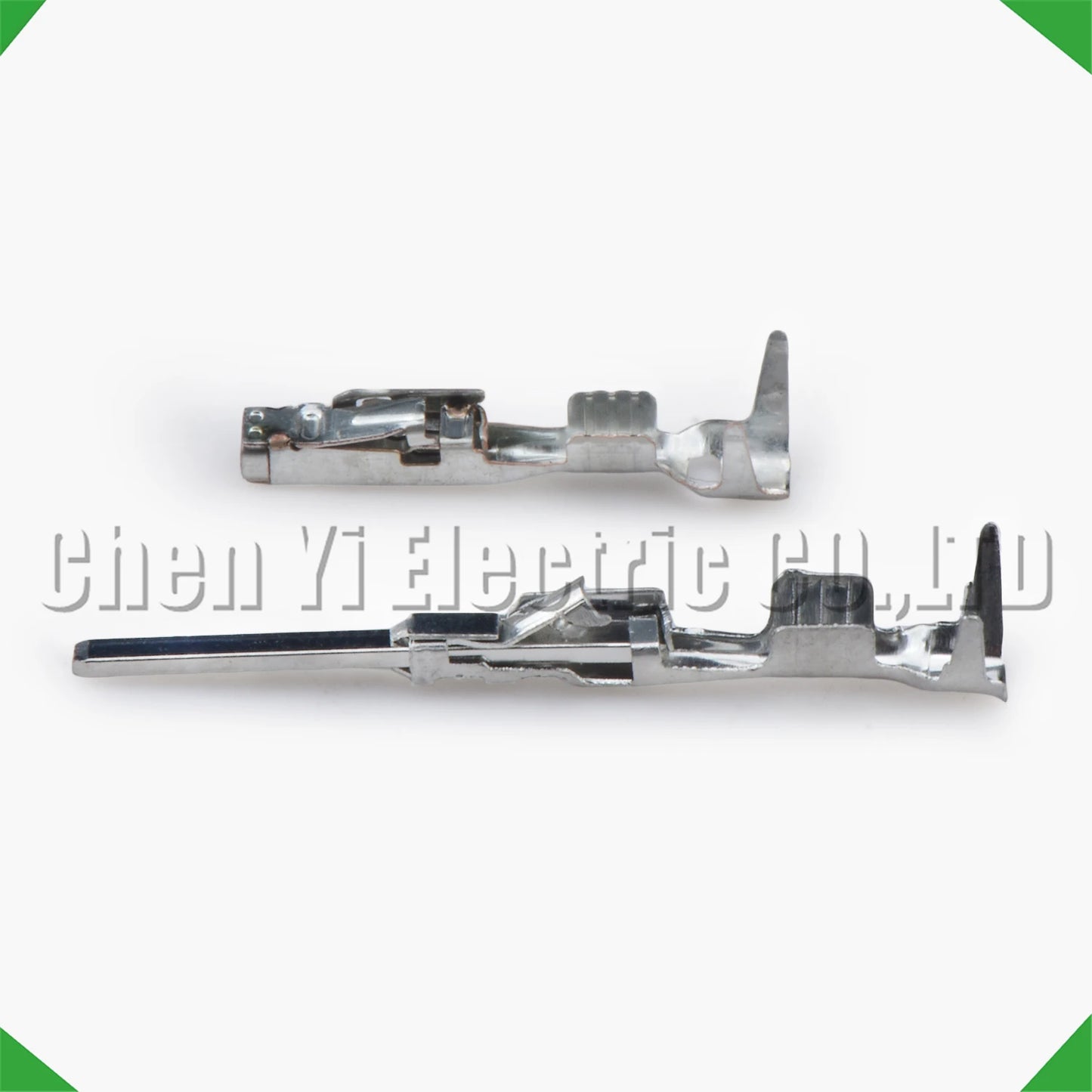 Crimp pins for automotive wire harness plug