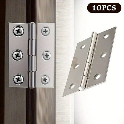 Flat hinge for wooden box and furniture
