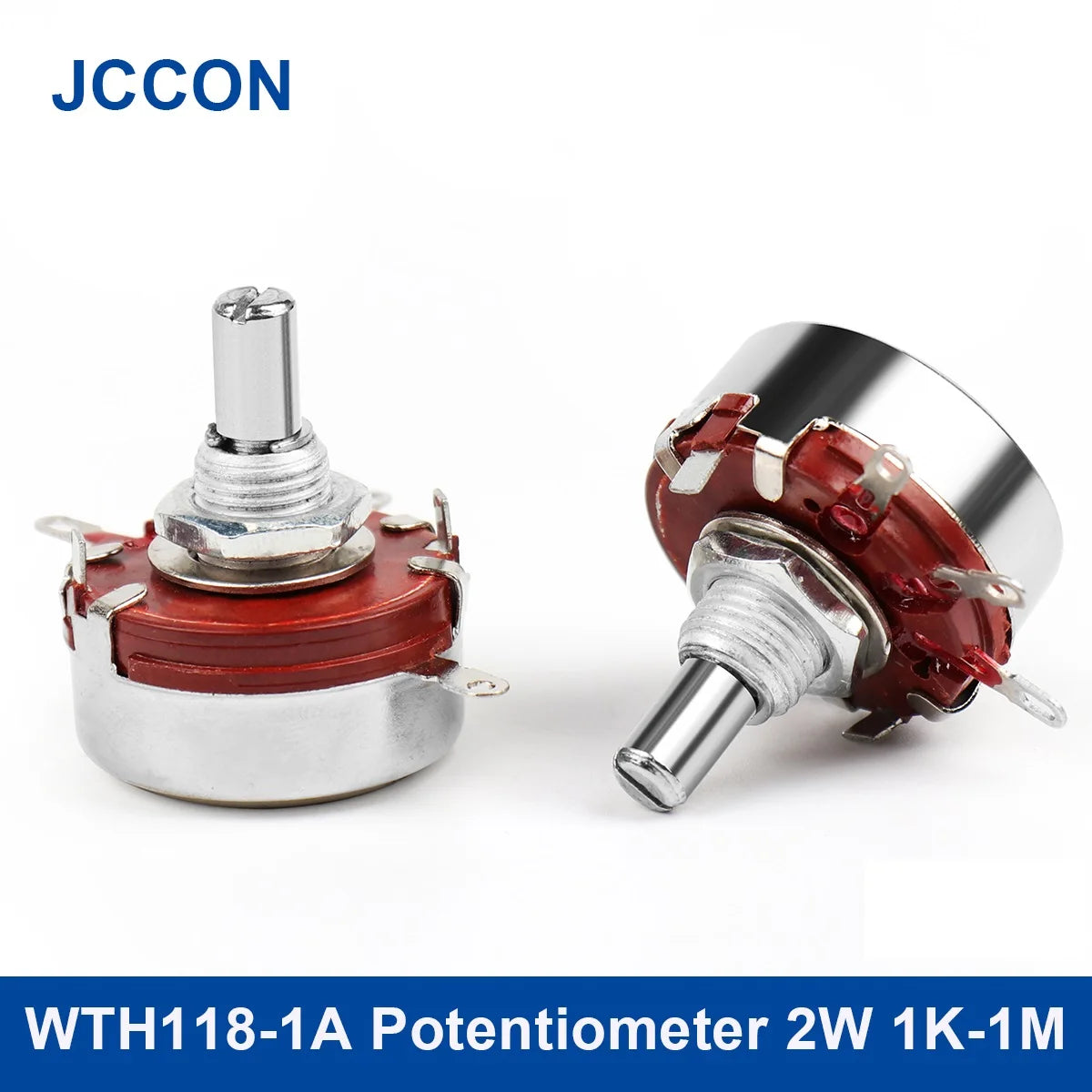 WTH118-1A 2W single-turn carbon film potentiometer rotary switch 1K to 1M
