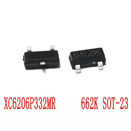 XC6206P332MR SOT-23 3.3V 0.5A voltage regulator IC SMD new original for electronic circuits