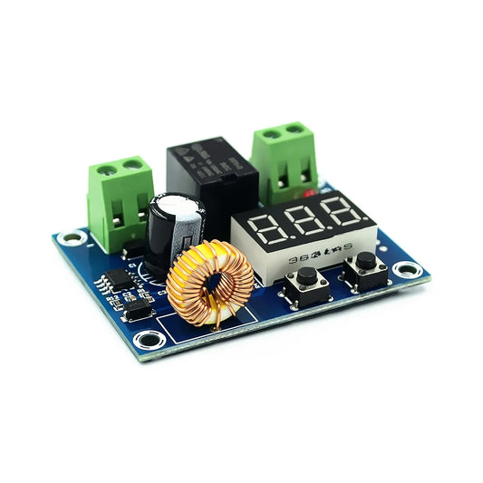 XH-M609 DC voltage protection module for lithium batteries, 6-60V low-power under-voltage disconnect output, ideal for battery management and DIY electronics