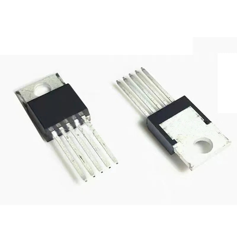 XL4016E1 DC-DC buck converter IC in TO-220-5 inline package for power supply and electronic projects