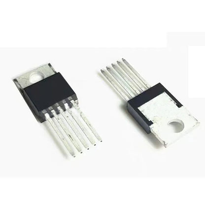 XL4016E1 DC-DC buck converter IC in TO-220-5 inline package for power supply and electronic projects