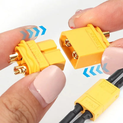 XT60H connector with protective sheath