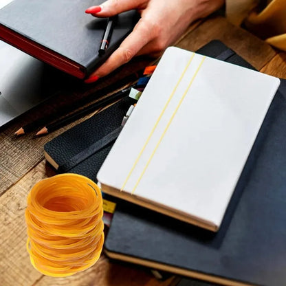 Stretchable latex O-ring rubber bands for stationery and office organization