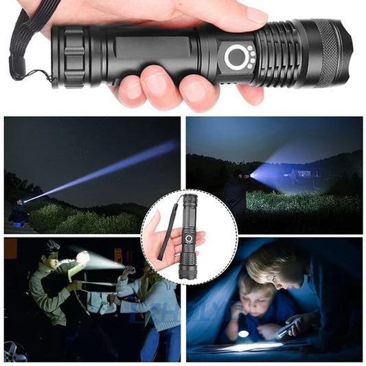 Zoomable super bright LED torch lantern